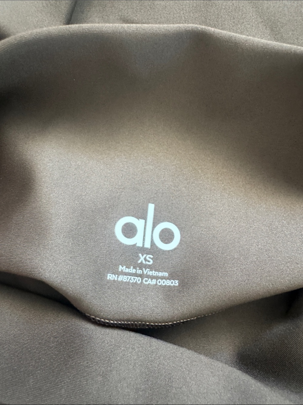 ALO 7/8 High-Waist Airlift legging - Espresso - 21” inseam - Picture 3 of 3